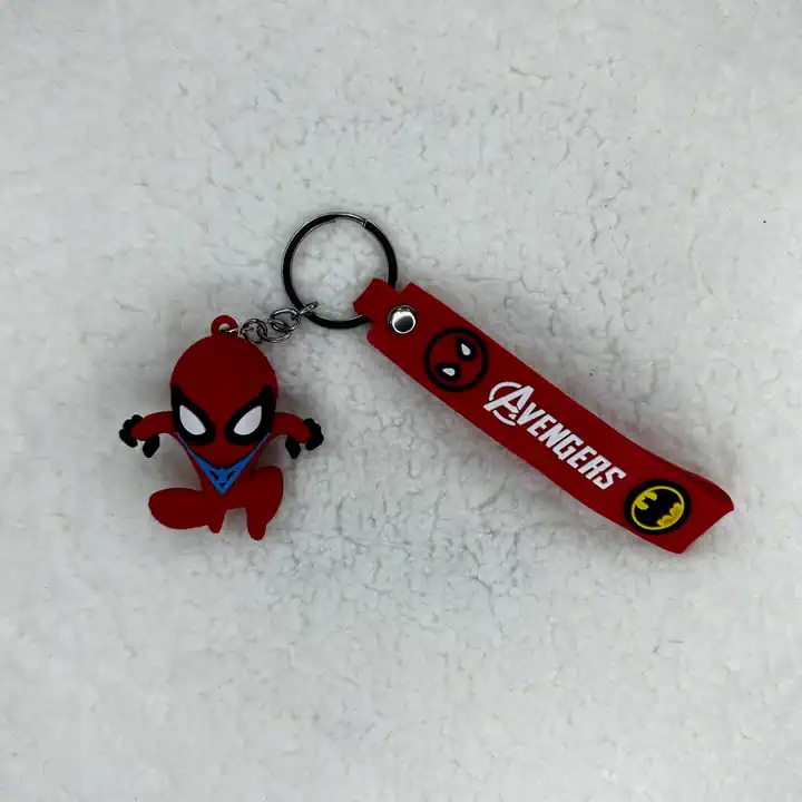 3D SİLİKON AMAZING SPIDERMAN ANAHTARLIK