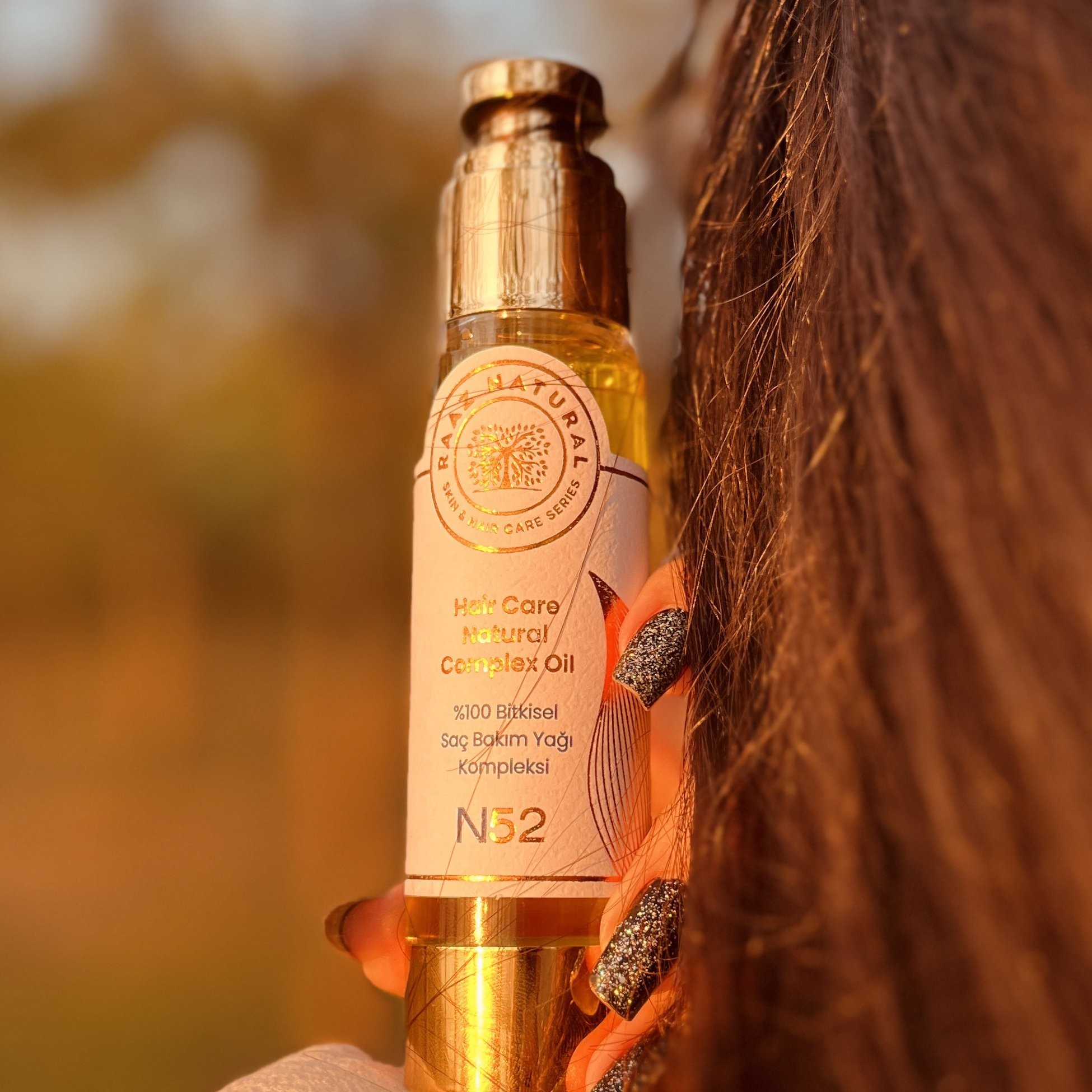N52 %100 Bitkisel Saç Bakım Yağı Kompleksi Hair Care Natural Complex Oil