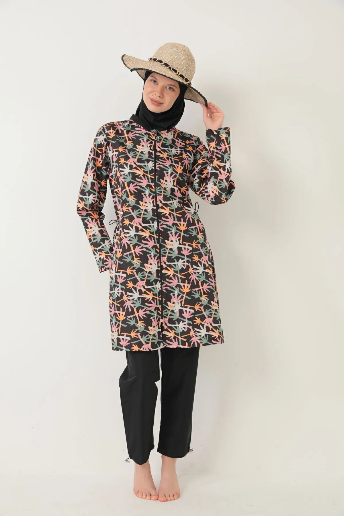 Paraşüt Tam Kapalı Tesettür Mayo