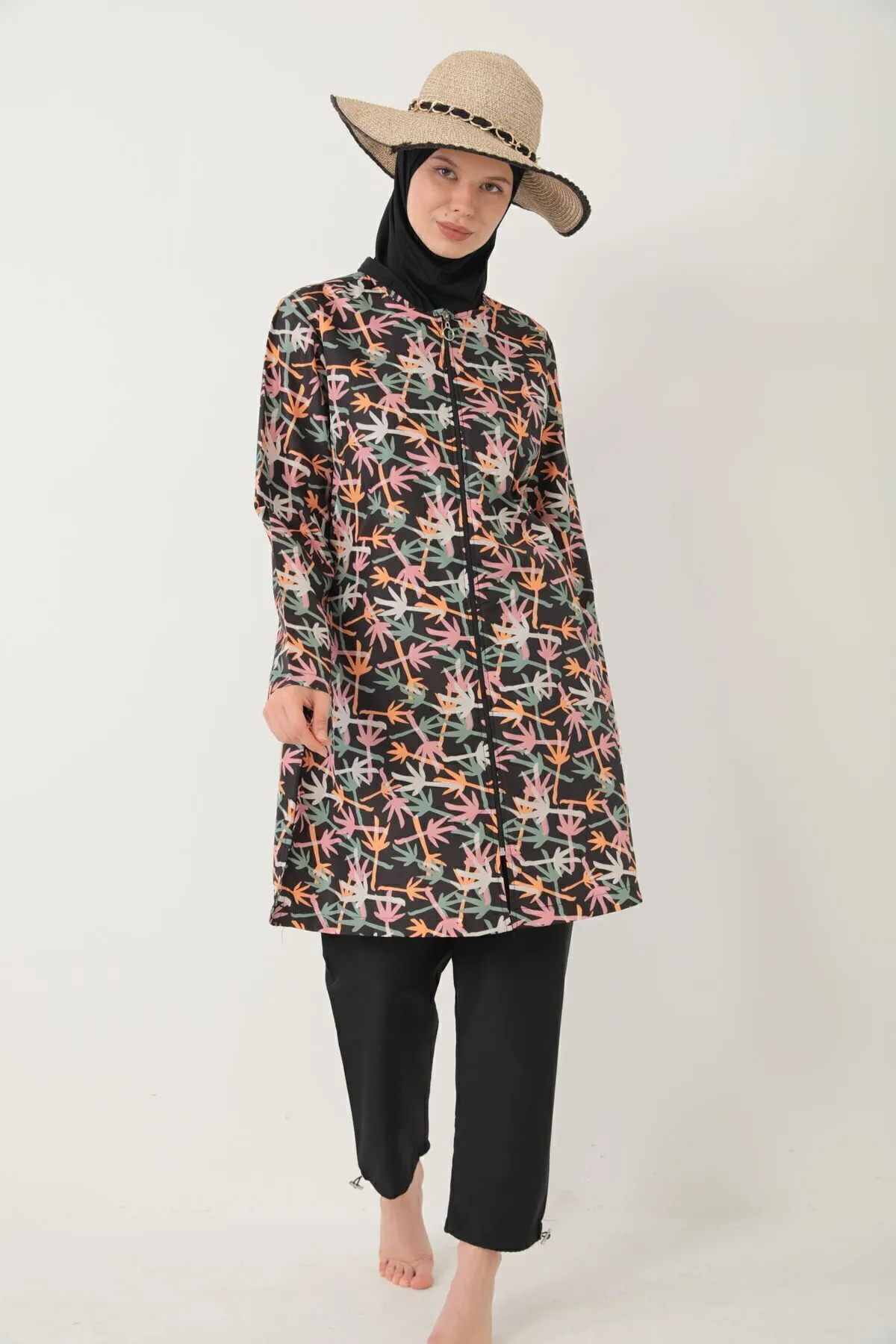 Paraşüt Tam Kapalı Tesettür Mayo