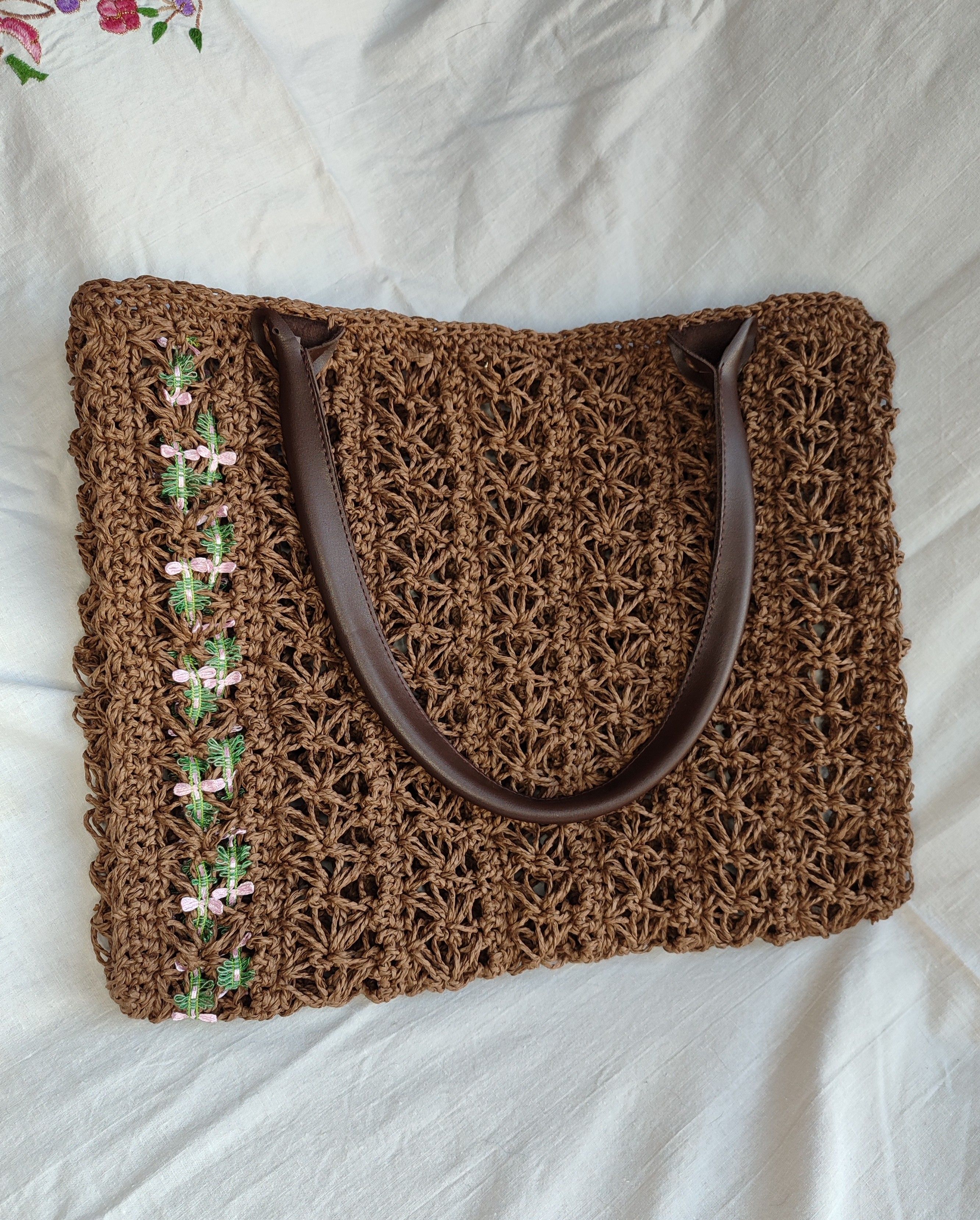 Kahverengi kağıt ip çanta