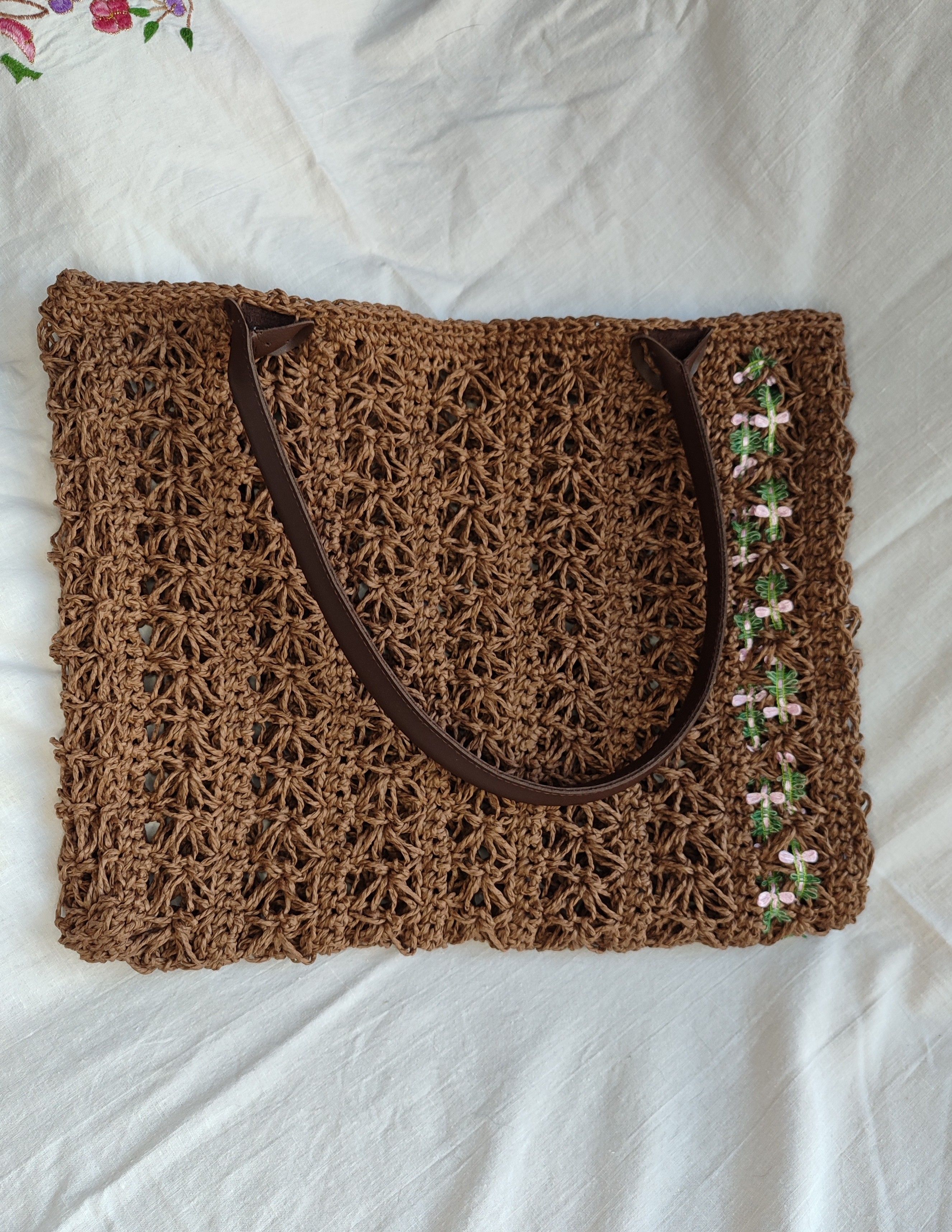 Kahverengi kağıt ip çanta