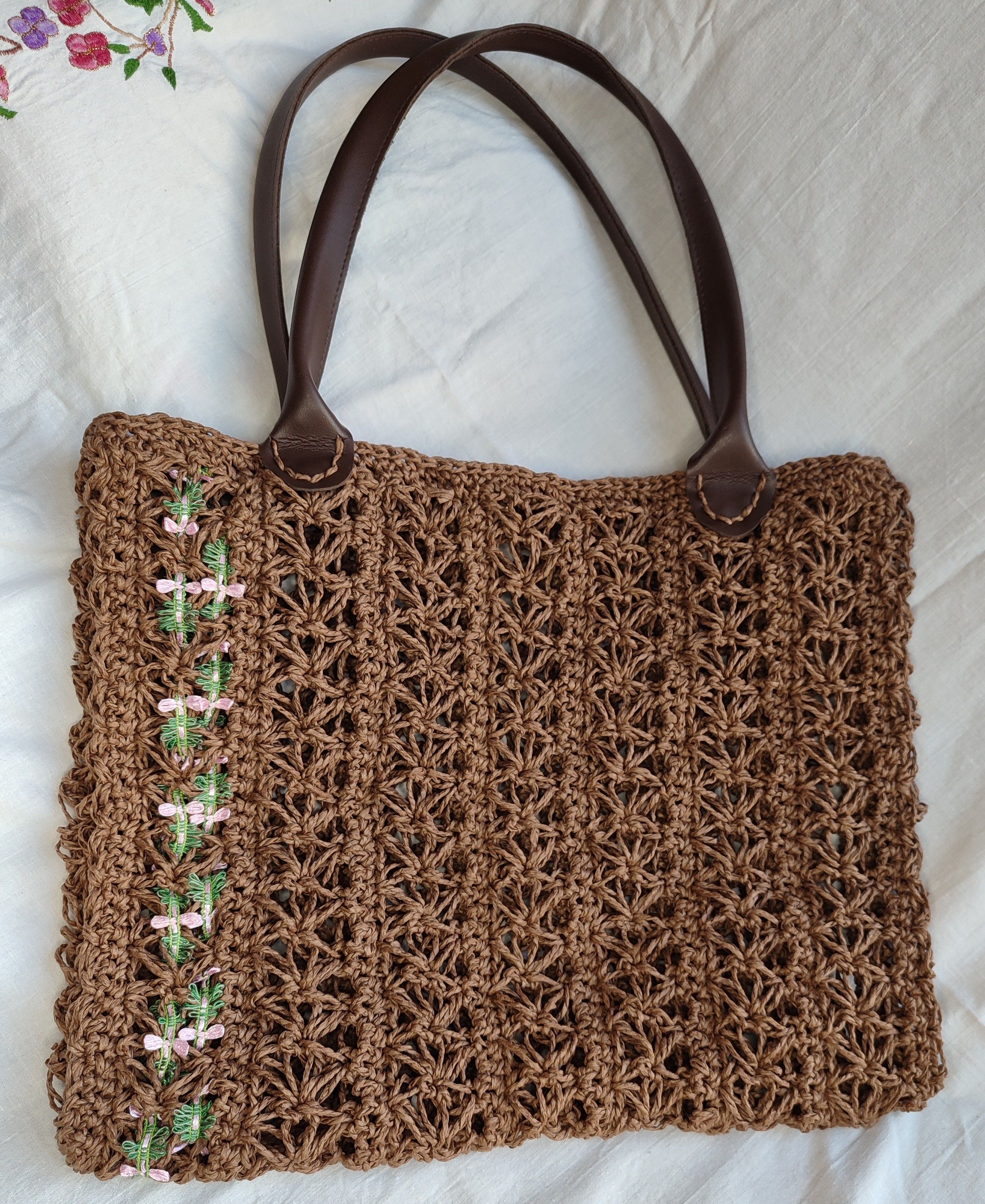 Kahverengi kağıt ip çanta