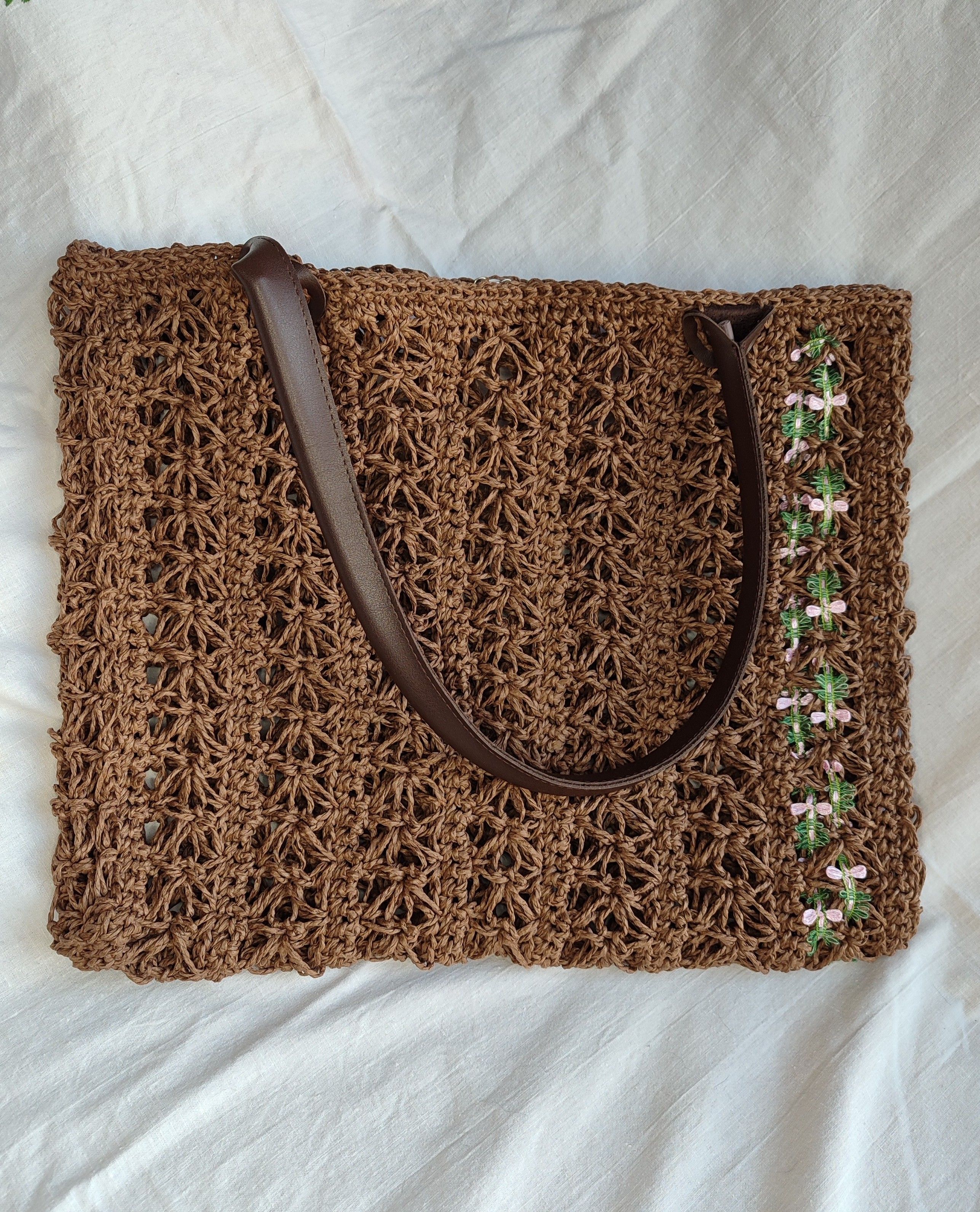 Kahverengi kağıt ip çanta