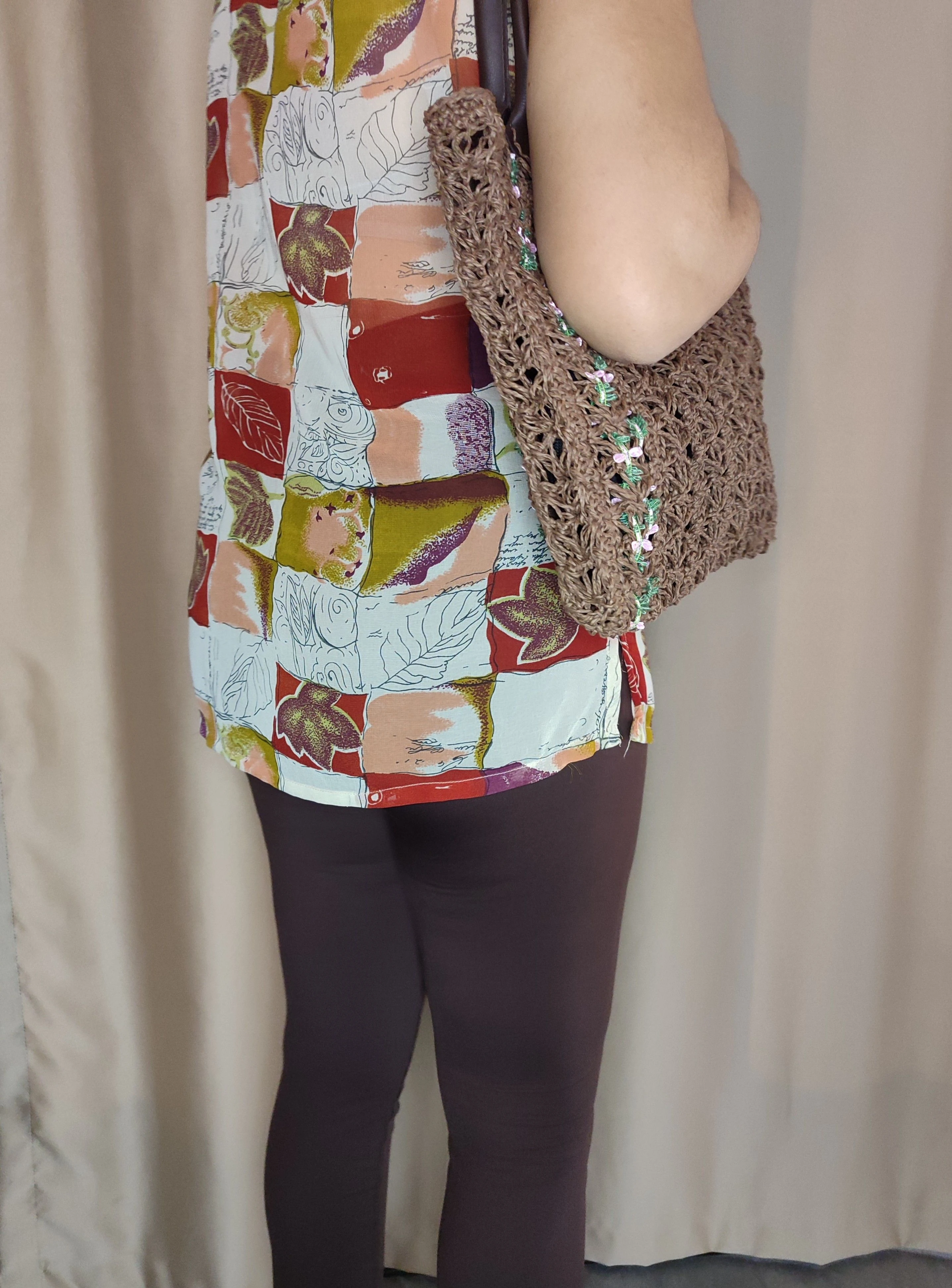 Kahverengi kağıt ip çanta