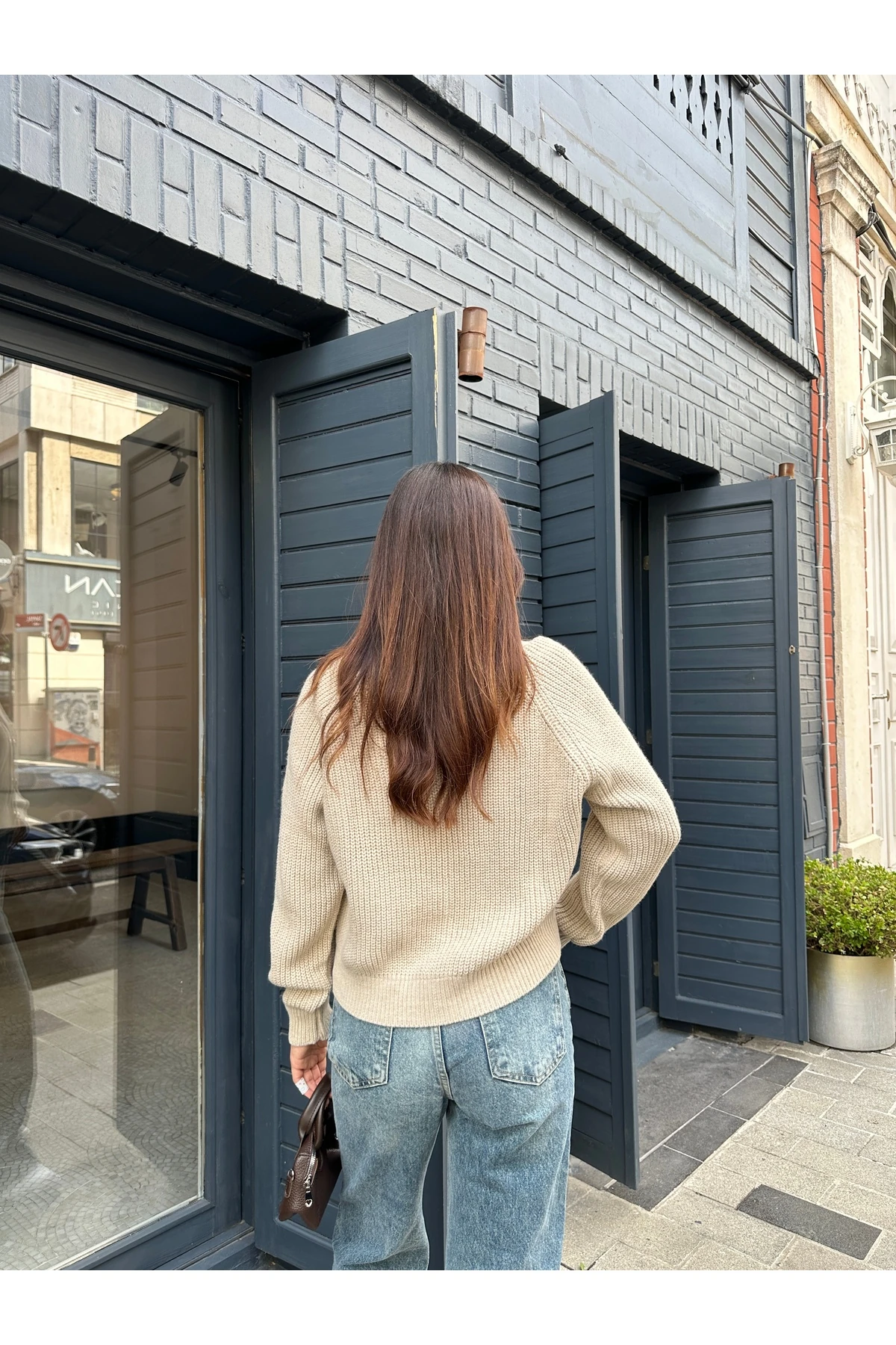 Selanik Örgü Triko Hırka