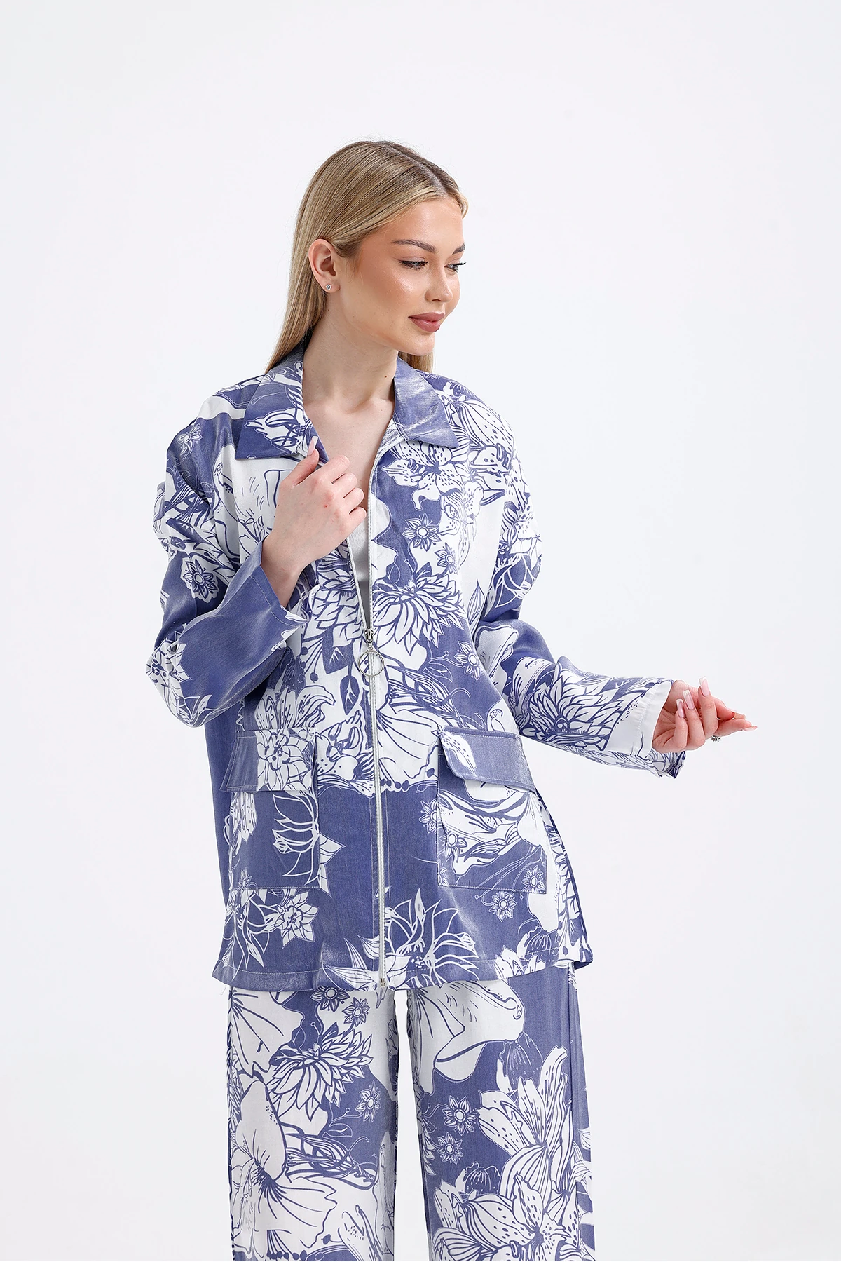 Kristal Kumaş İkili Takım