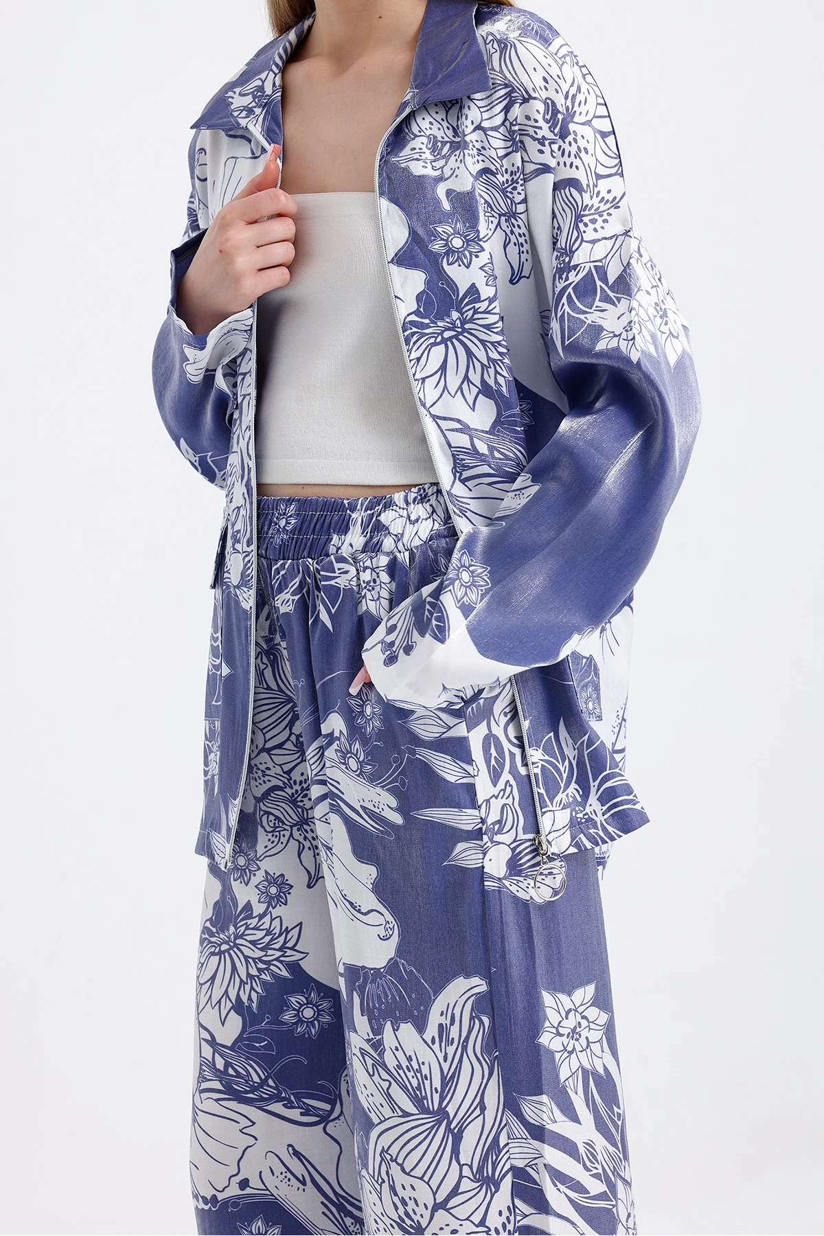 Kristal Kumaş İkili Takım