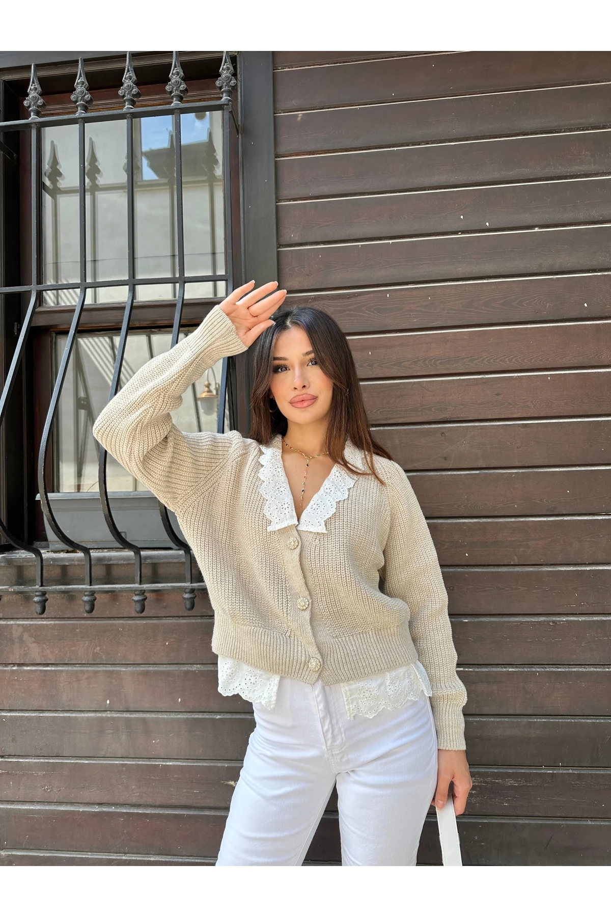 Brodeli V Yaka Hırka