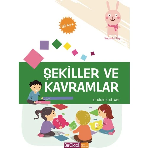 Şekiller Ve Kavramlar Etkinlik Kitabı (36 Ay) - Elif Alkan