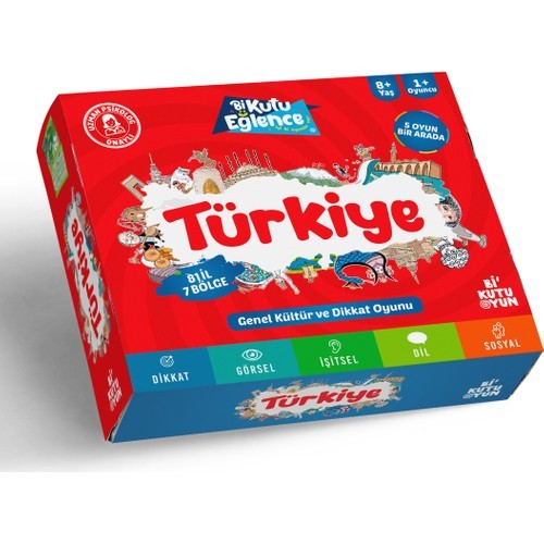 Türkiye Dikkat Ve Genel Kültür Oyunu - Erdoğan Oğultekin