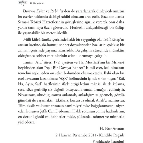 Aşk Bir Davaya Benzer - H. Nur Artıran