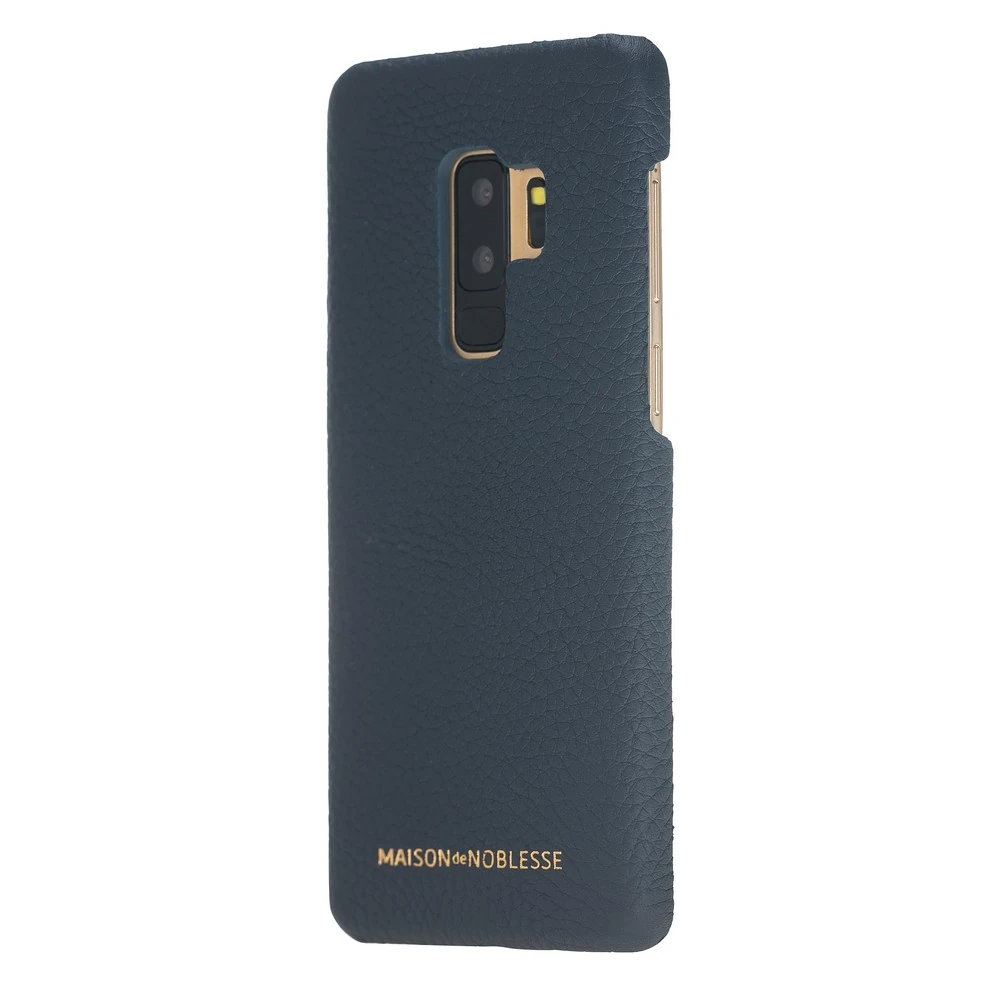 Maison de Noblesse Ultimate Jacket Deri Arka Kapak Samsung S9 Plus ERC6 Lacivert