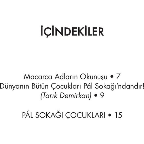 Pal Sokağı Çocukları (Küçük Boy) - Ferenc Molnar