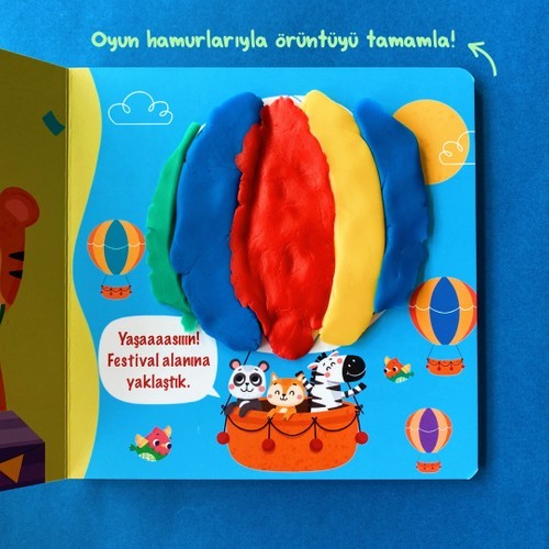 İlk Oyun Hamuru Kitabım – Doğa (Oyun Hamuru Hediyeli) - Nagehan Pehlivan