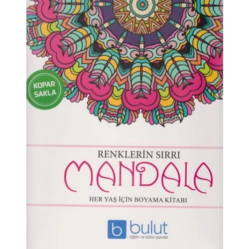 Renklerin Sırrı Mandala Her Yaş İçin Boyama Kitabı