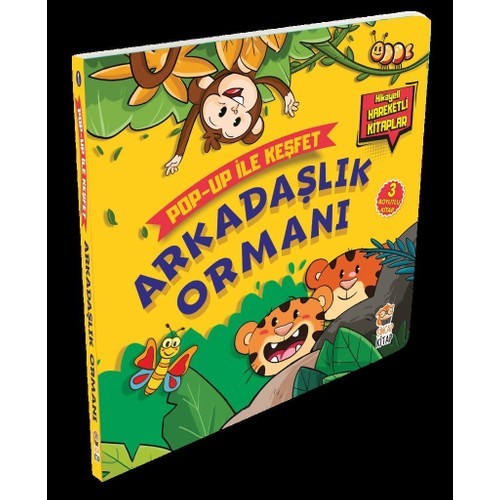 Arkadaşlık Ormanı / Popup İle Keşfet (Hikayeli Hareketli Kitaplar) - M.Sacide Kafalı