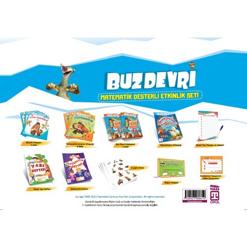 Buz Devri Matematik Destekli Etkinlik Seti