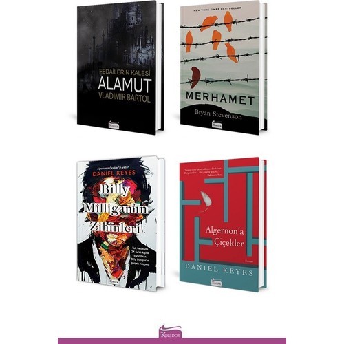 Yaşamdan İlham Alanlar Seti – 4 Kitap - Vladimir Bartol - Bryan Stevenson - Daniel Keyes