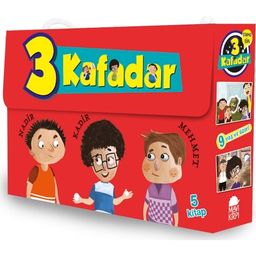 3 Kafadar Tekno Tim Set 2 (5 Kitap) - Yaşar Bayraktar