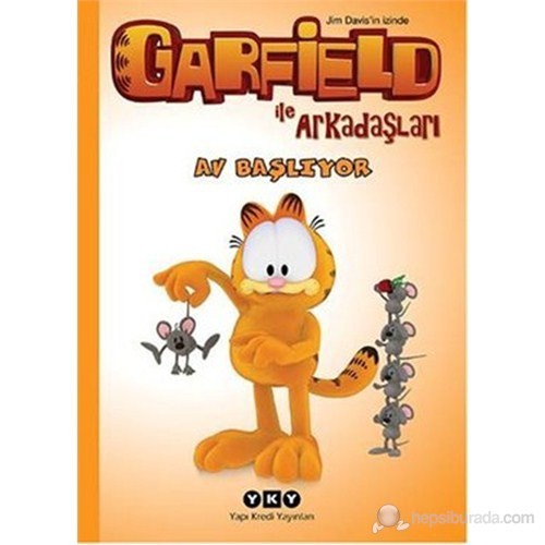 Küçük Yabanarısı - Uğurböceği Seven İle Salyangoz Tomurcuk 10 (Çıkartmalı)-Jim Davis