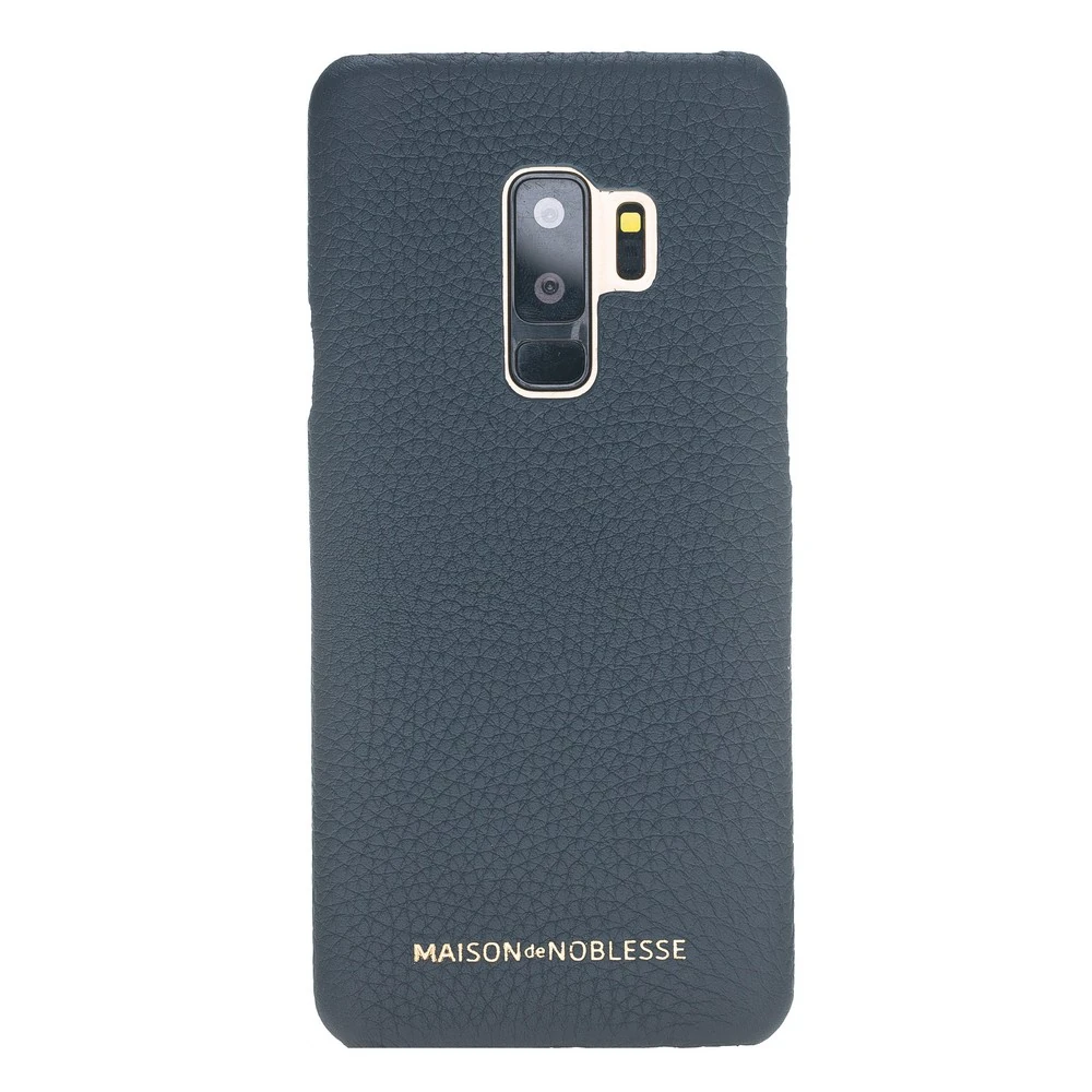 Maison de Noblesse Ultimate Jacket Deri Arka Kapak Samsung S9 Plus ERC6 Lacivert