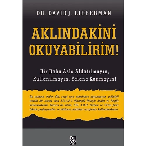Aklındakini Okuyabilirim - David J. Lieberman