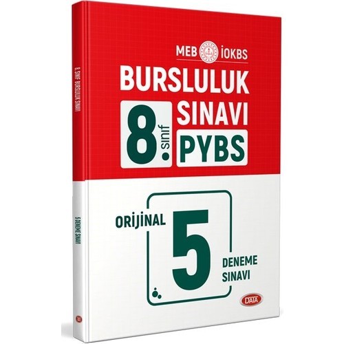 Data Yayınları 8. Sınıf Bursluluk 5 Deneme Sınavı