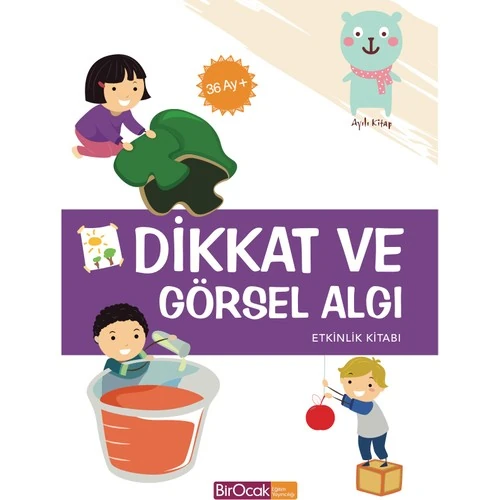 Dikkat Ve Görsel Algı Etkinlik Kitabı (36 Ay) - Elif Alkan