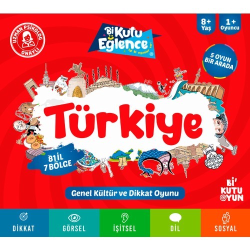 Türkiye Dikkat Ve Genel Kültür Oyunu - Erdoğan Oğultekin