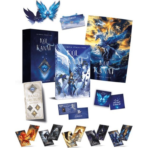 Kül Kanat Kutulu Set - Almina Taner
