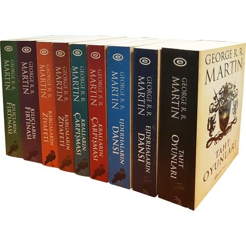 Taht Oyunları Game of Thrones Özel Kutu (9 Kitap) - George R. R. Martin