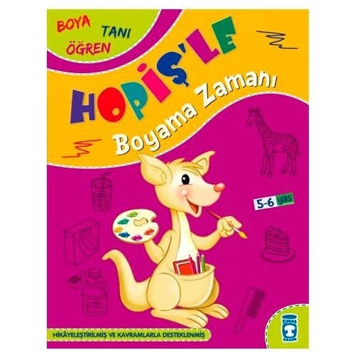 Hopiş'le Boyama Zamanı 5-6 Yaş