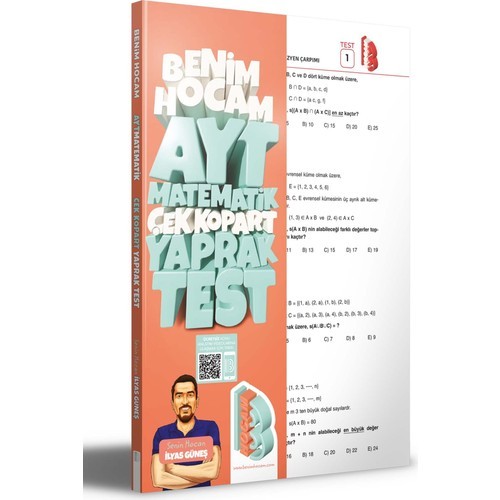 Benim Hocam Yayınları  2023 AYT Matematik Çek Kopar Yaprak Test
