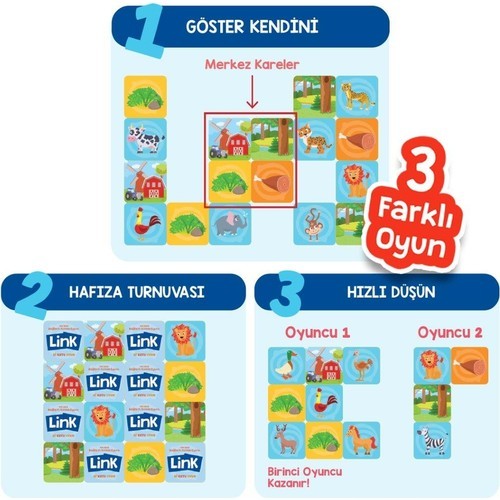 Link - Hayvanlar Bağlantı Kurma Oyunu - Yeni Nesil Bağlantı Kurma Oyunu