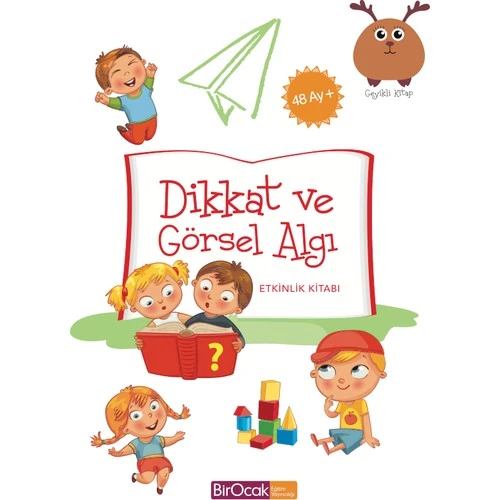 Dikkat Ve Görsel Algı Etkinlik Kitabı (48 Ay) - Elif Alkan