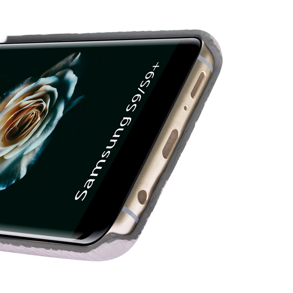 Maison de Noblesse Ultimate Jacket Deri Arka Kapak Samsung S9 Plus ERC3 Bej