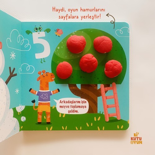 İlk Oyun Hamuru Kitabım – Sayılar (Oyun Hamuru Hediyeli) - Nagehan Pehlivan