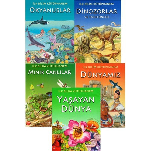 +7 Yaş İlk Bilim Kütüphanem 5’li Kitap Seti 2