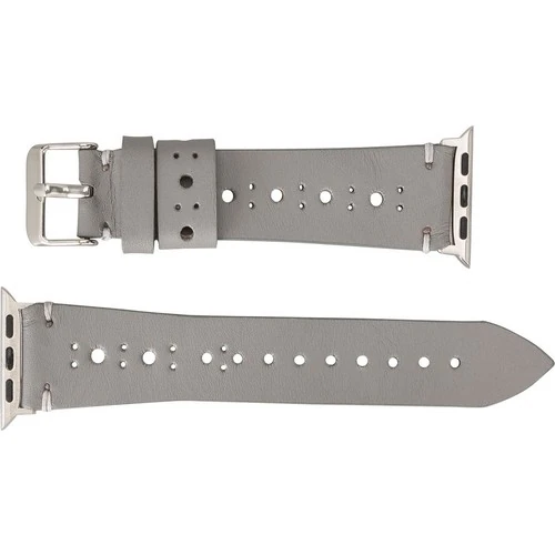 PLM Apple Watch Deri Kordon Ba8 42-44MM Rst9 Gri