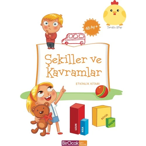 Şekiller Ve Kavramlar Etkinlik Kitabı (48 Ay) - Elif Alkan