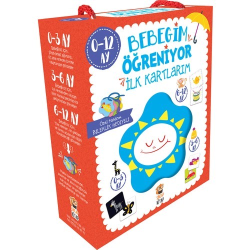Bebeğim Öğreniyor İlk Kartlarım (0-12 Ay)
