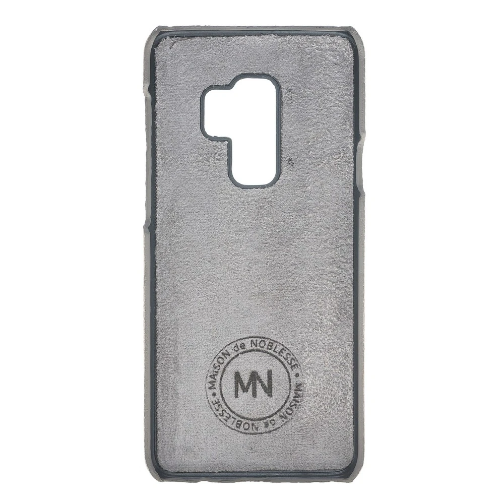 Maison de Noblesse Ultimate Jacket Deri Arka Kapak Samsung S9 Plus ERC3 Bej