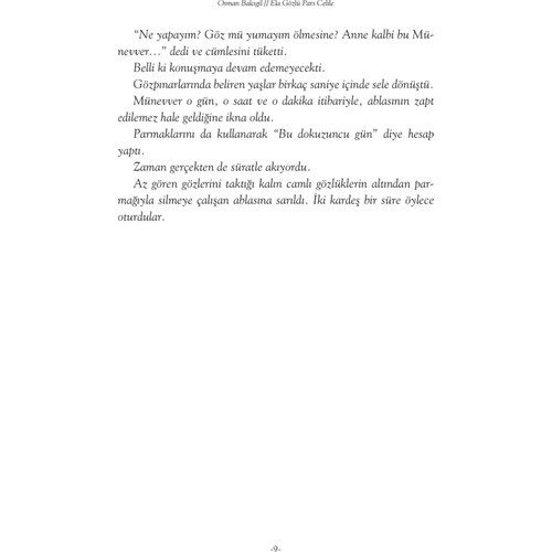 Ela Gözlü Pars Celile - Osman Balcıgil