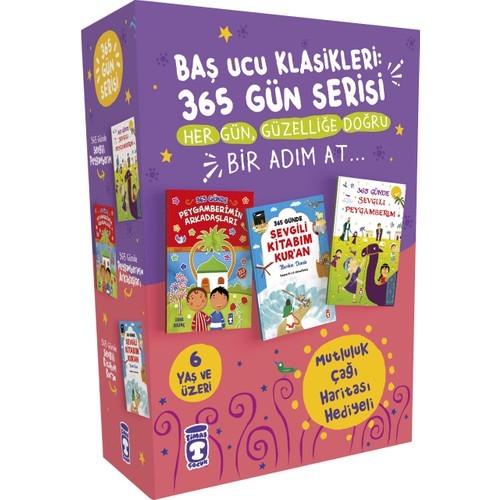 365 Günde Başucu Klasikleri Serisi (3 Kitap) - Nurdan Damla - Taha Kılınç