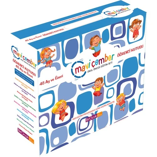 Mavi Çember Okul Öncesi Eğitim Seti (48 ay ve üzeri)