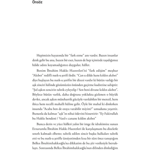 Aşk ile An Seyretmek - Belkıs İbrahimhakkıoğlu