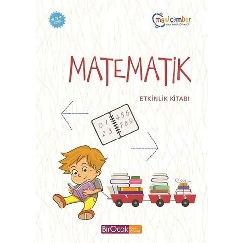 Matematik Etkinlik Kitabı - Mavi Çember (48 Ay Ve Üzeri / Spiralli) - Fatma İşler