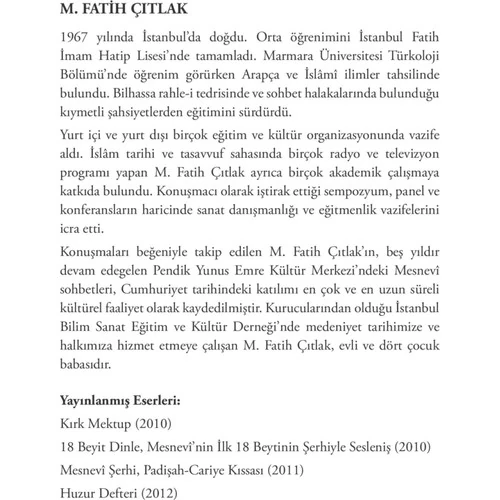 18 Beyit Dinle-M. Fatih Çıtlak