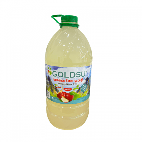 Goldsu Doğal Fermente Elma İçeceği 5 Lt